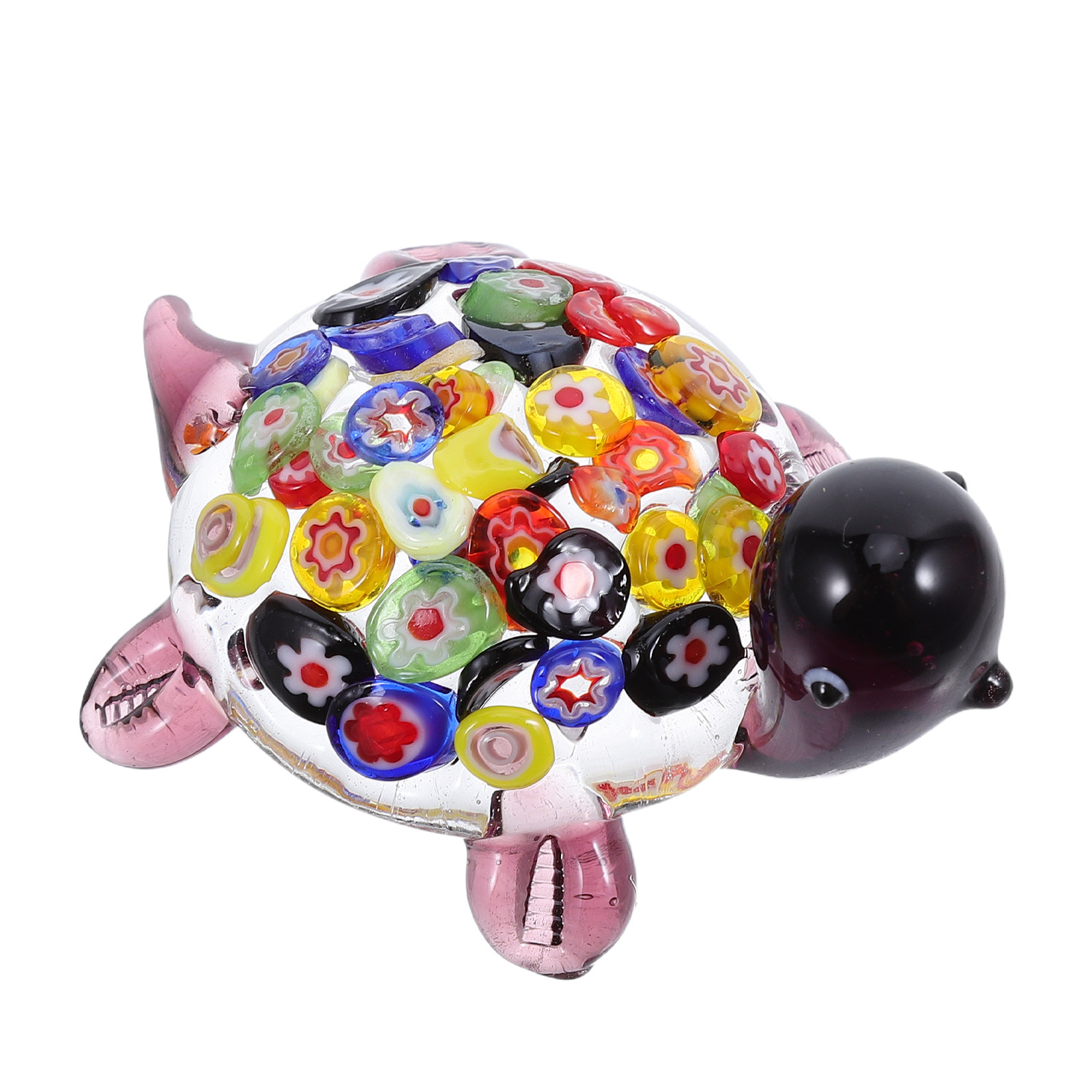 Aquarium Fish Japan - Figurine miniature de tortue en verre,