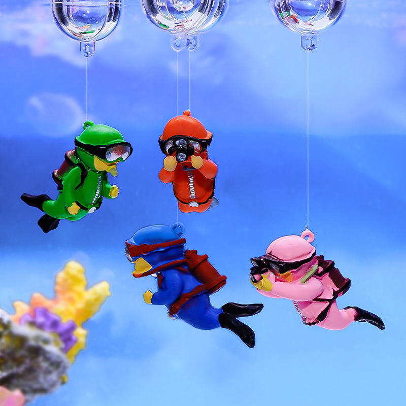 Aquarium Fish Popular - Ornements de plongée d'aquarium, décoration de