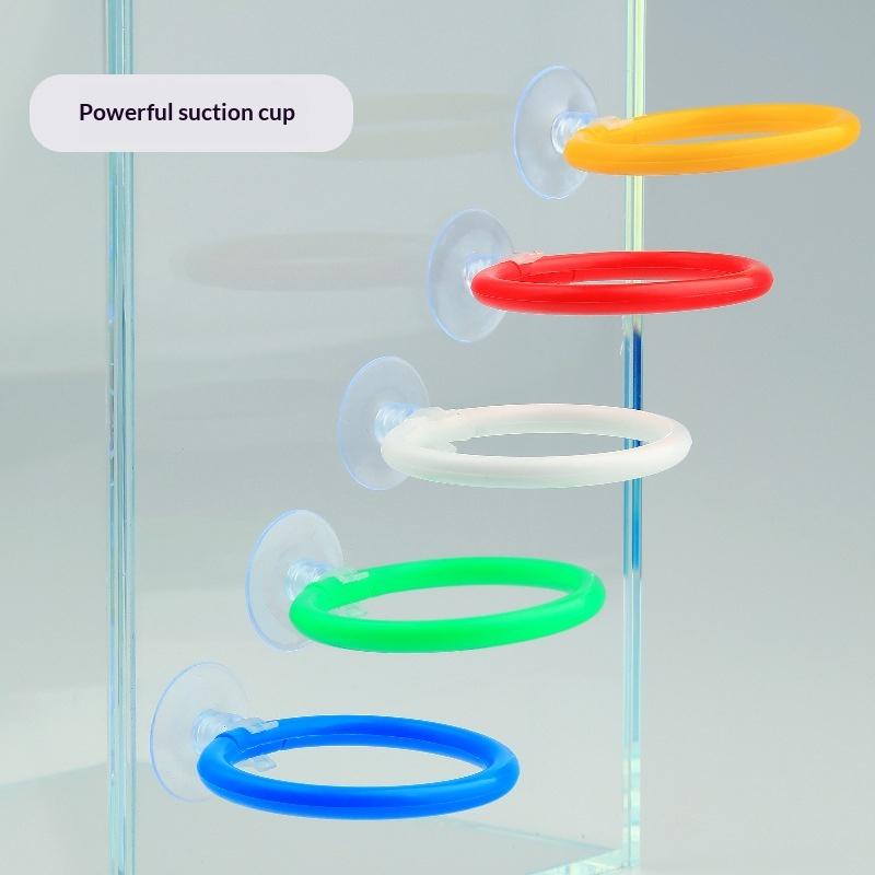 Aquarium Fish Game - Lot de bagues d'entraînement colorées pour