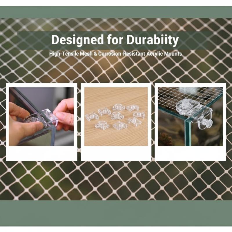 Aquarium Fish Trap - 1 pièce Filet anti-saut pour aquarium,