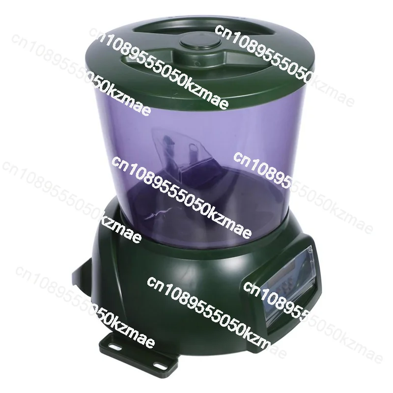 Aquarium Fish Green - Distributeur automatique de nourriture pour poissons,