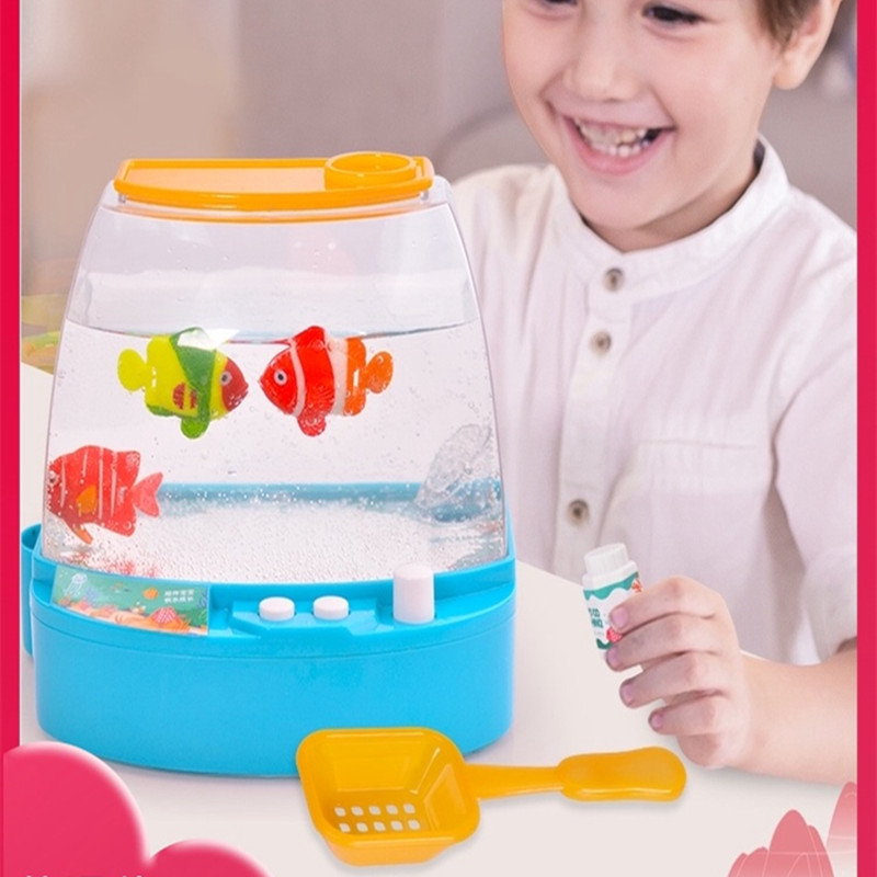 Aquarium Fish Game - Poisson Électrique Précieux pour Enfant, Aquarium