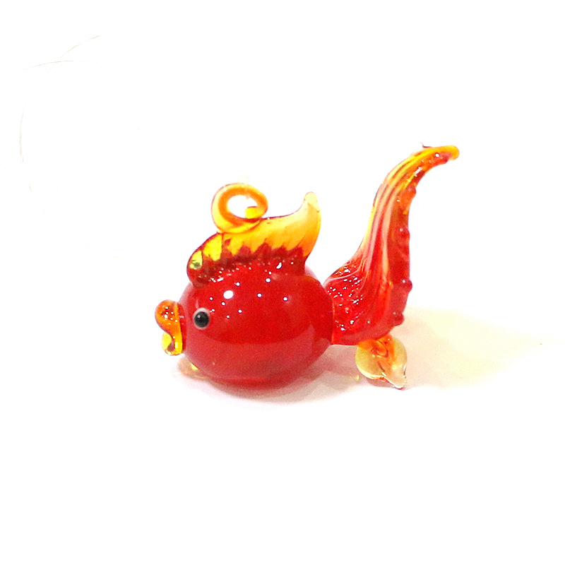 Aquarium Fish Japan - Mini Figurine de poisson rouge flottant