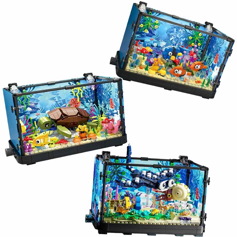 Aquarium Fish Game - Ensemble de blocs de construction pour