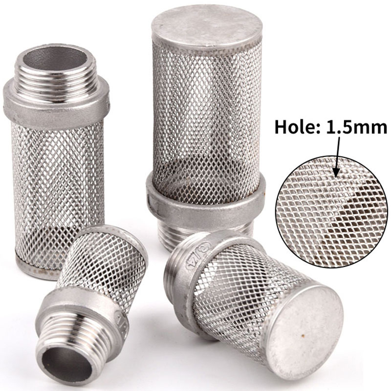 Filtre à filetage mâle en acie - Aquarium Fish Trap avis et prix