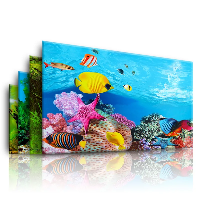 Fond pour Aquarium 3d autocoll - Aquarium Fish Background avis et prix