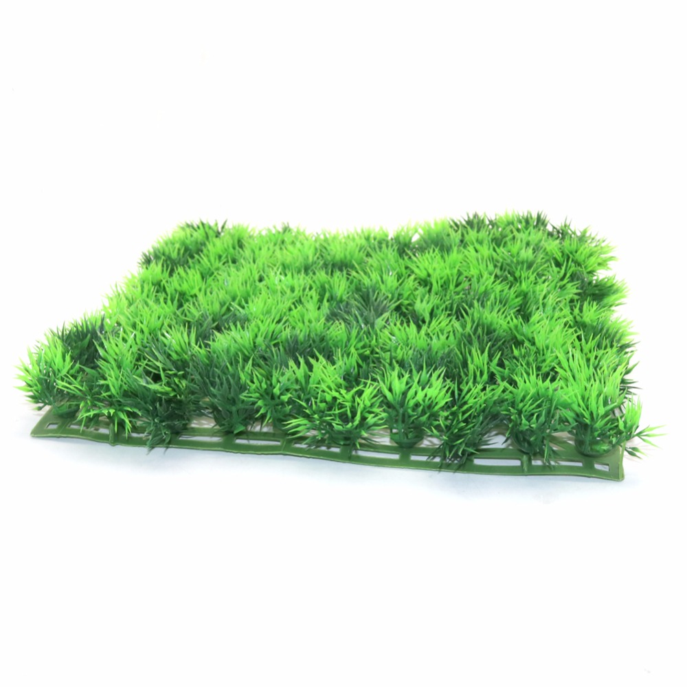 Plante d'herbe verte artificie - Aquarium Fish Green avis et prix
