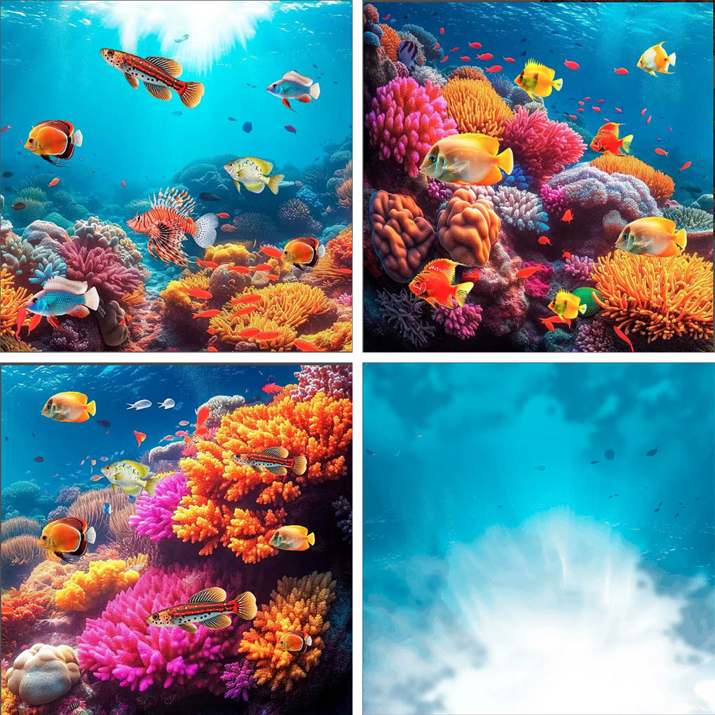 Mehofond – toile de fond pour  - Aquarium Fish Of The World avis et prix