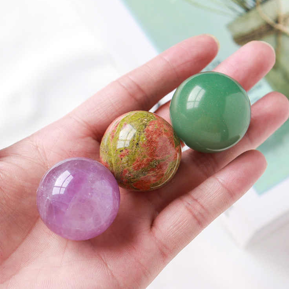Boule de cristal naturelle, di - Aquarium Fish Game avis et prix
