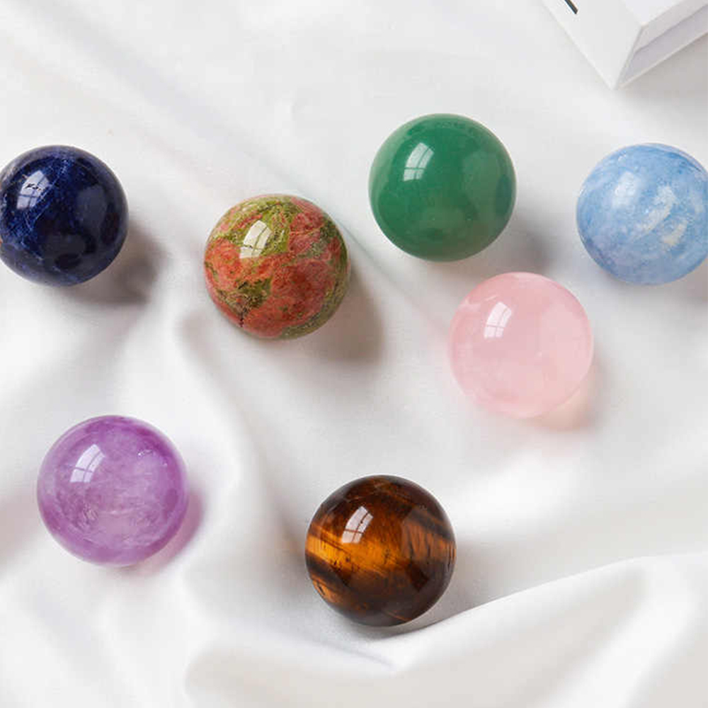 Boule de cristal naturelle, di - Aquarium Fish Game avis et prix
