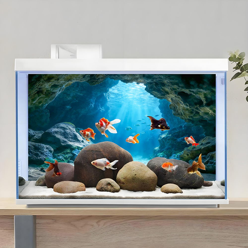 Peinture de fond pour aquarium - Aquarium Fish Background avis et prix