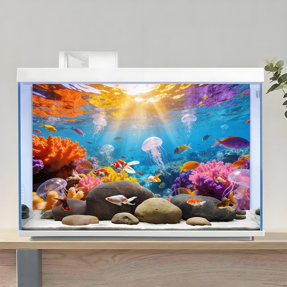 Le monde sous-marin, peinture  - Aquarium Fish Of The World avis et prix