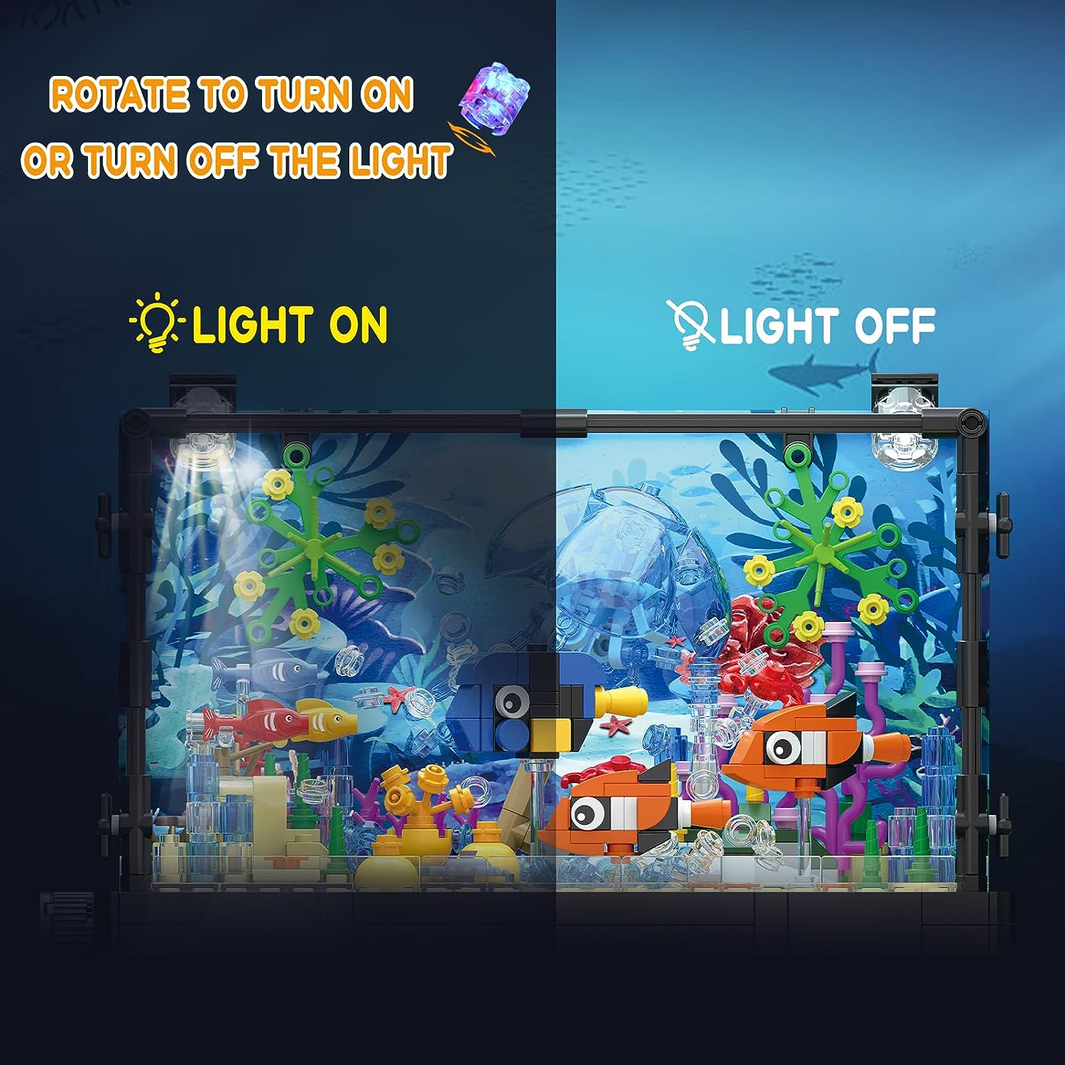 MOC océan Aquarium bloc de con - Aquarium Fish Game avis et prix