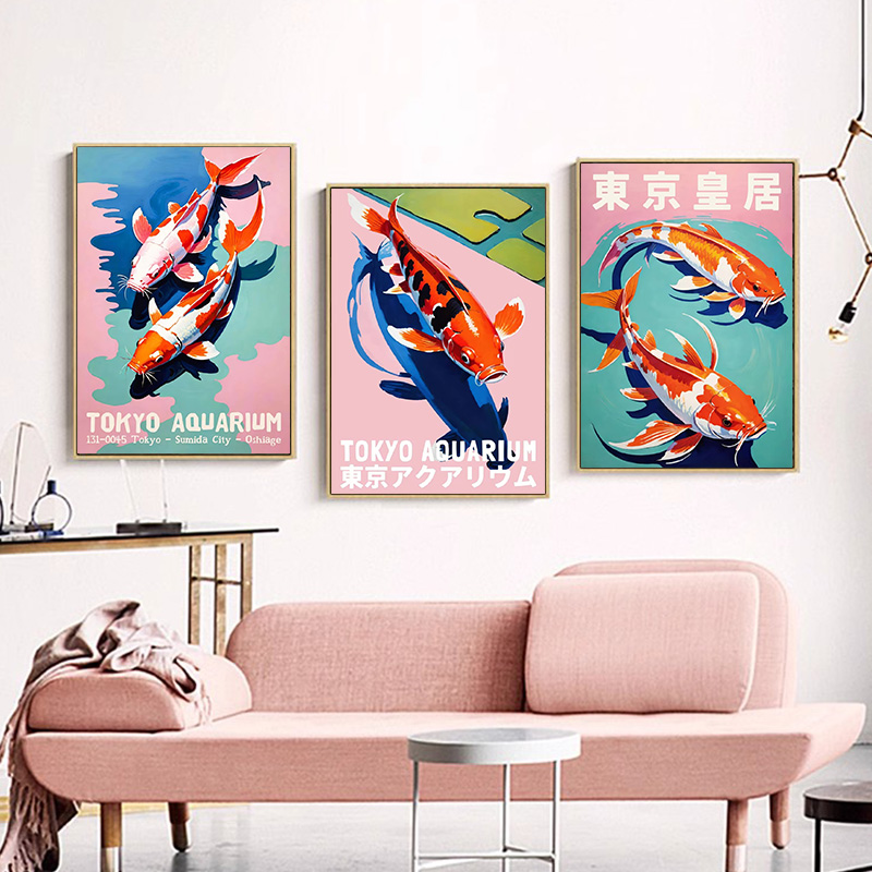 Affiche de poisson esthétique  - Aquarium Fish Japan avis et prix