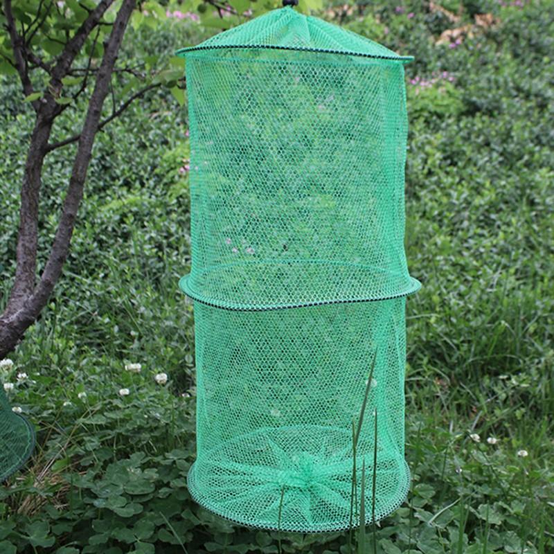 Filet de pêche rond pliant en  - Aquarium Fish Trap avis et prix