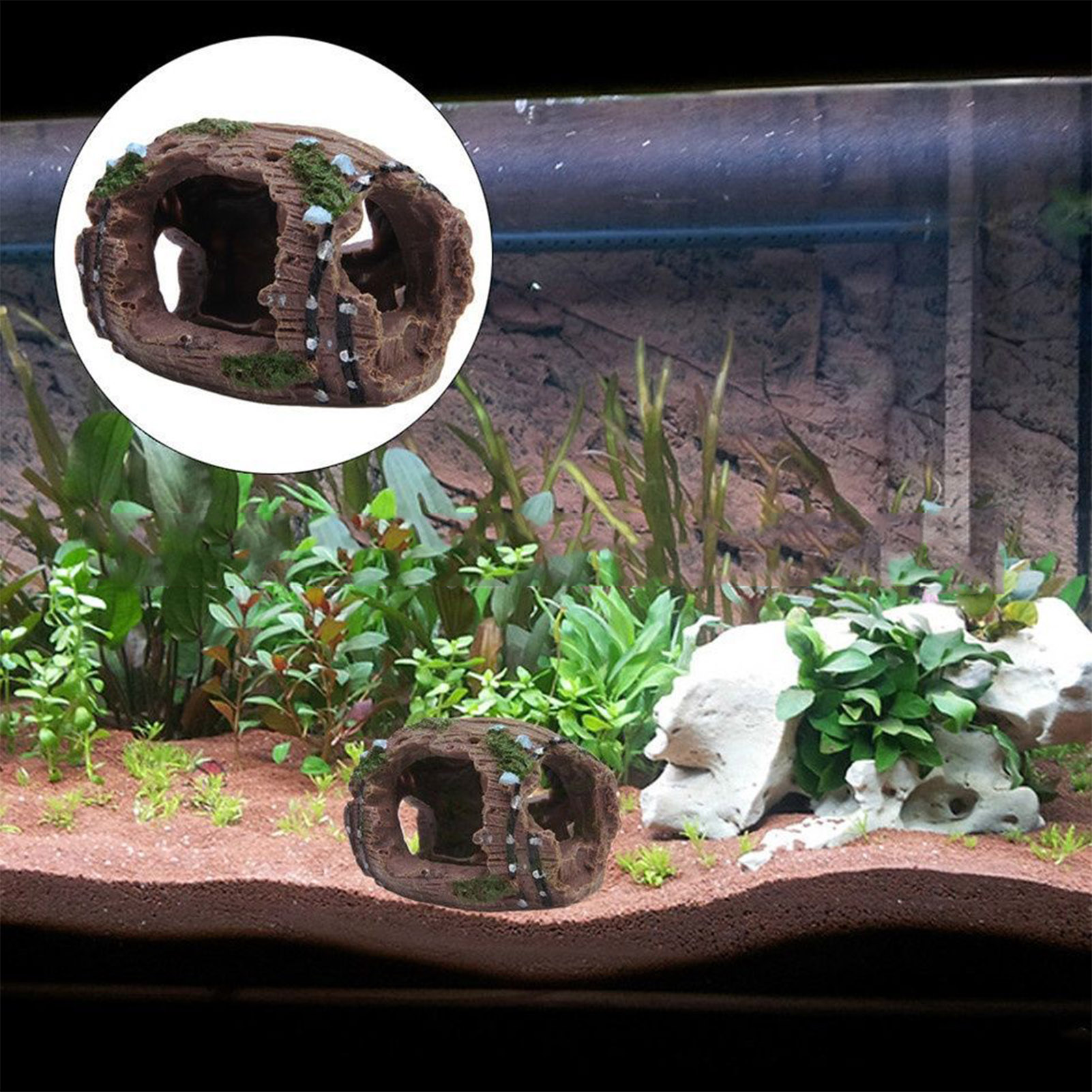 Ornements et décorations d'aqu - Aquarium Fish Background avis et prix