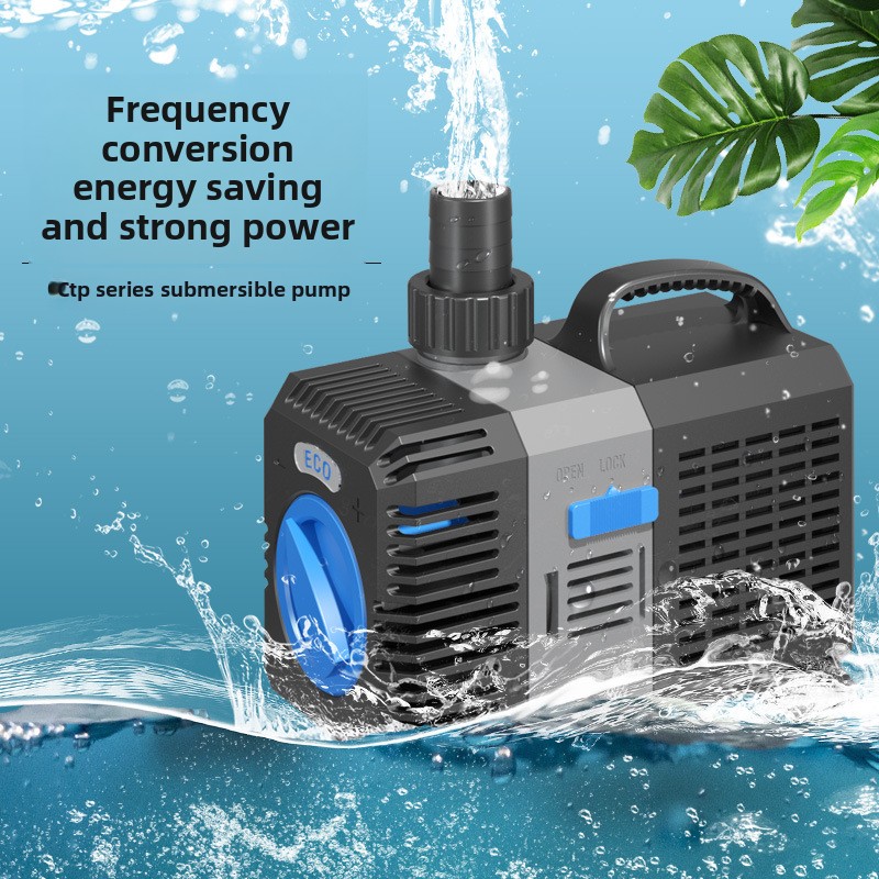 Pompe à eau submersible à fréq - Draw Fish Aquarium avis et prix