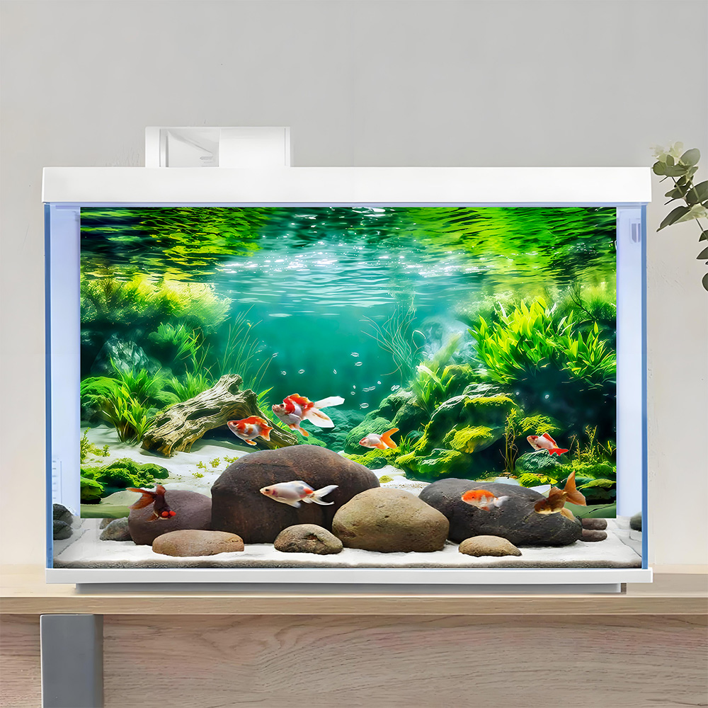 Décor Paysager pour Aquarium : - Aquarium Fish Background avis et prix